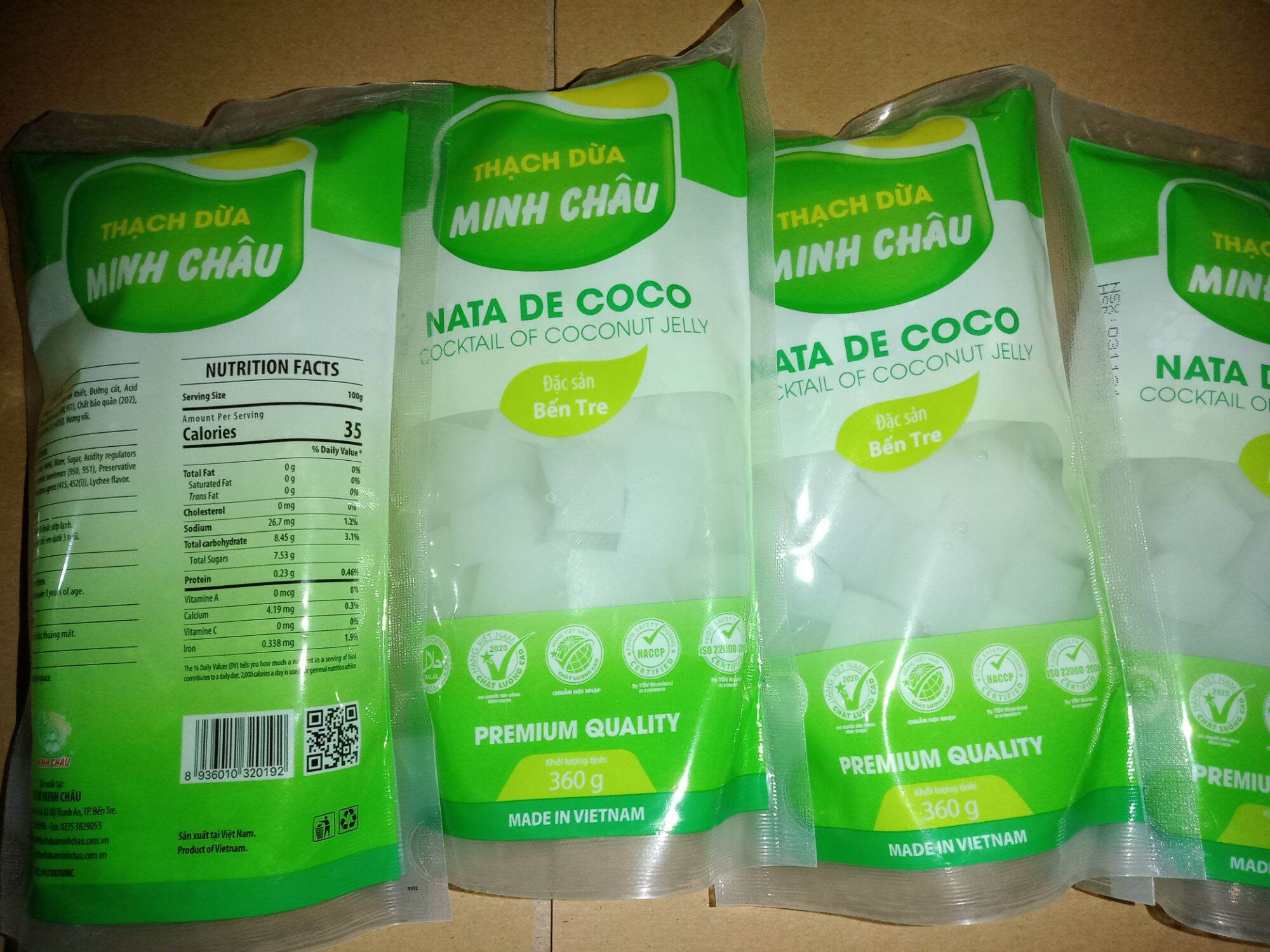 360g thạch dừa Minh Châu