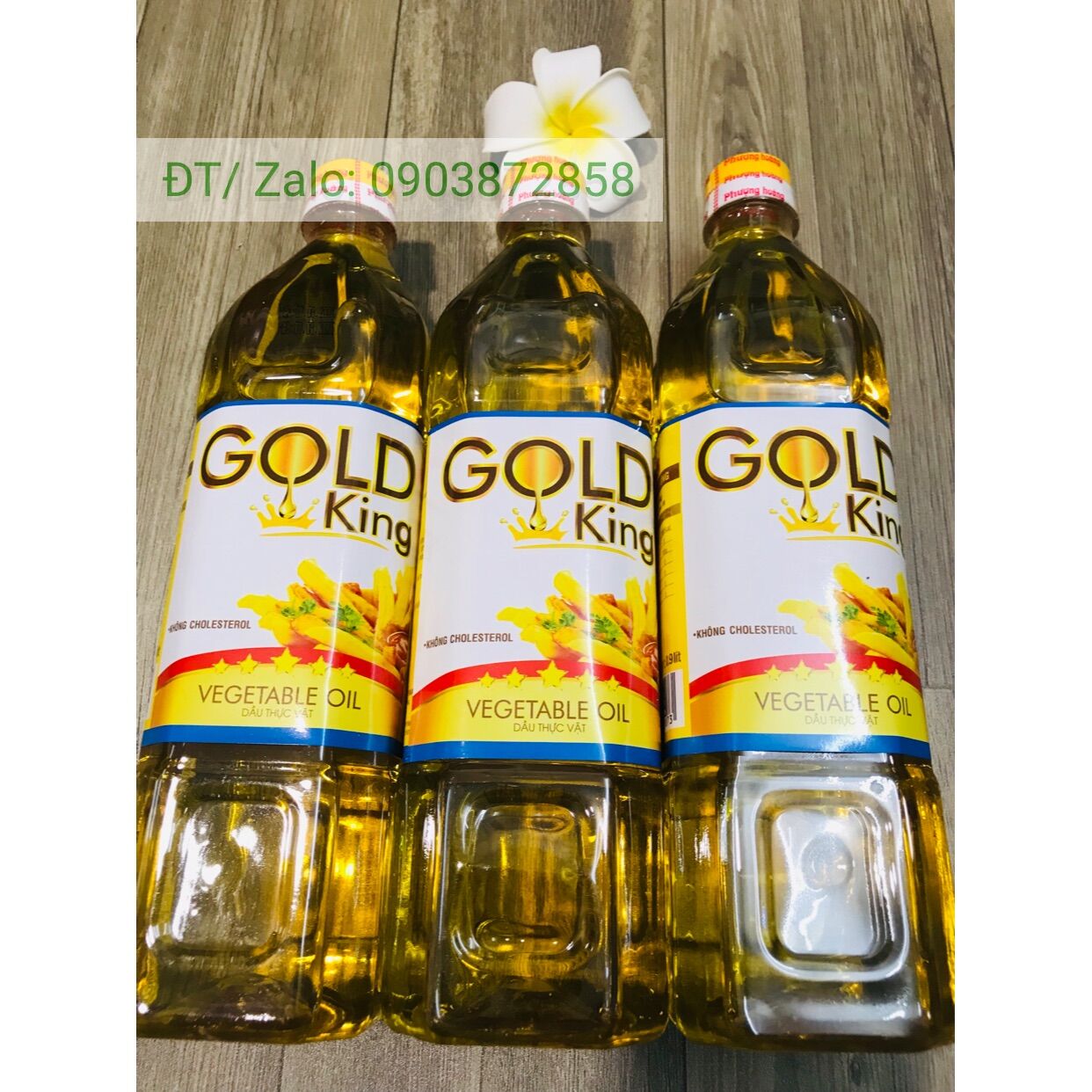 1 thùng 12 chai dầu thực vật gold king 900ml