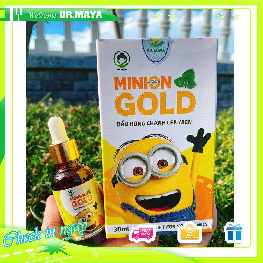 Dầu húng chanh minion 30ml