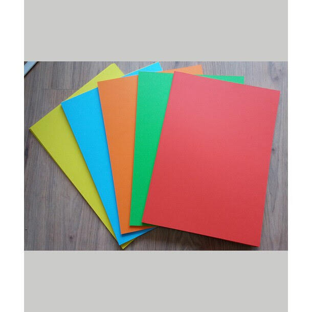 Giấy bìa màu a4 trộn màu đl 160gms