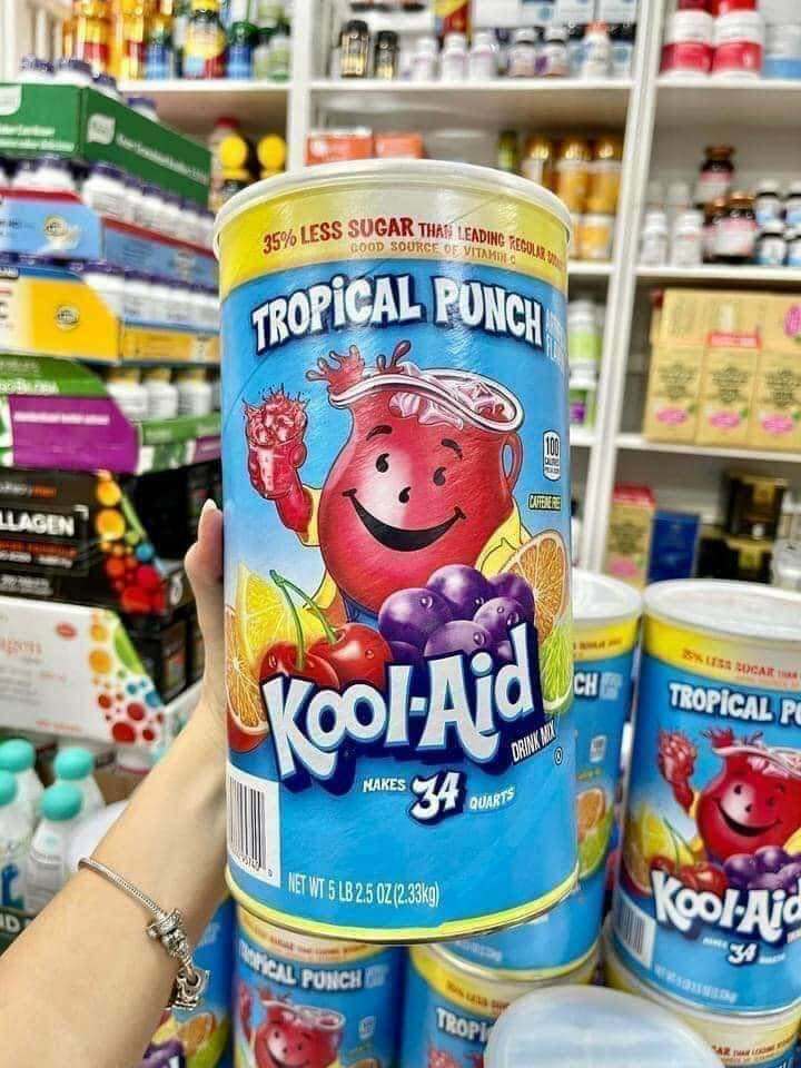 Bột Pha Nước Trái Cây KOOL AID Của Mỹ ( hộp 2.33kg )