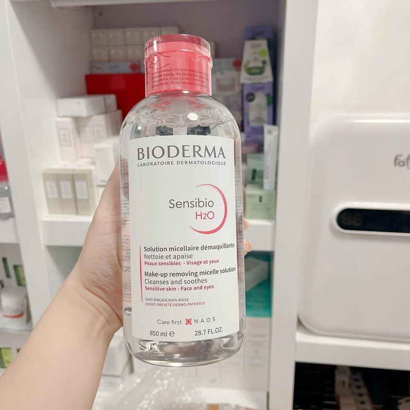 Nước tẩy trang bioderma sensibio h2o micellar water 850ml