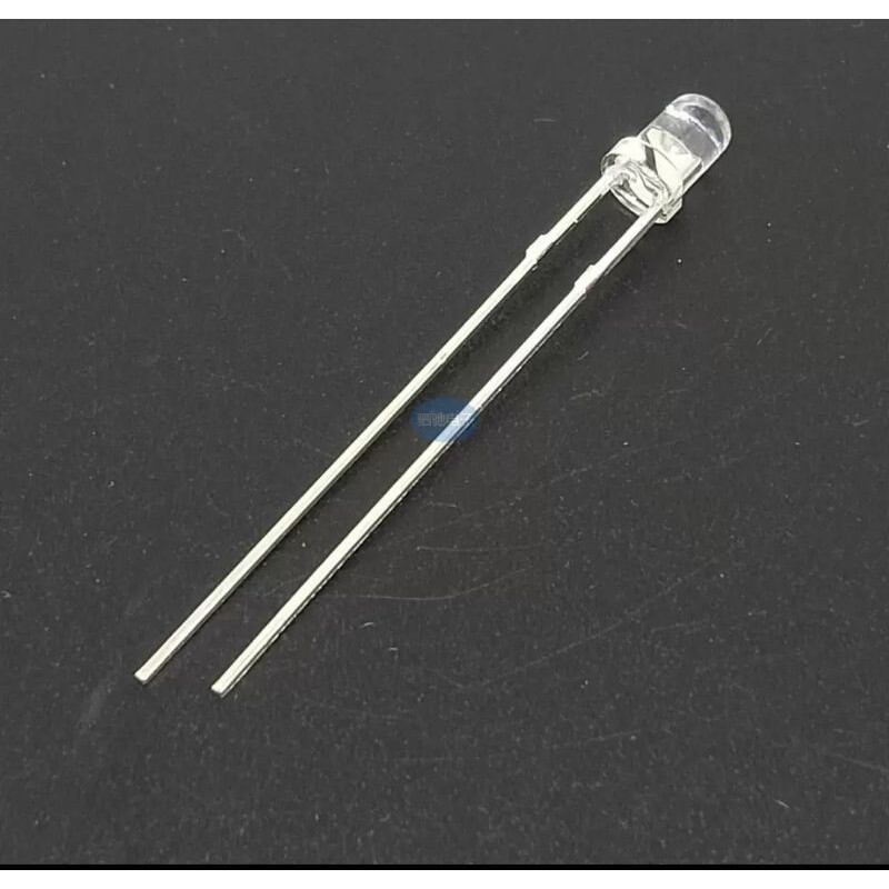 Led trong 3mm màu đỏ 50 bóng