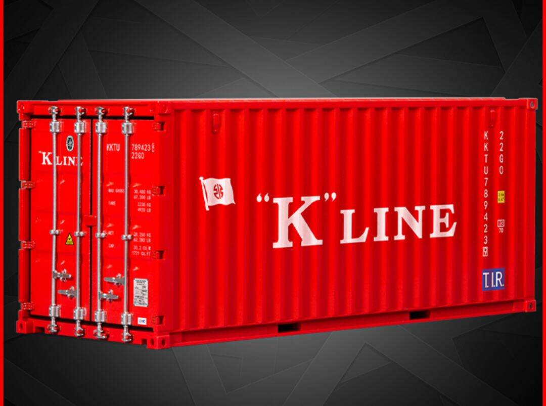 Mô hình thùng container 1:24