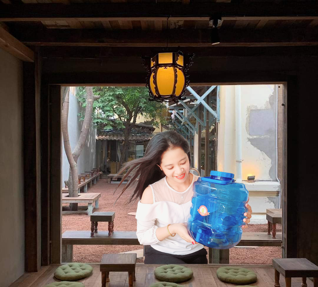 Bình nhựa đựng nước 10 lít
