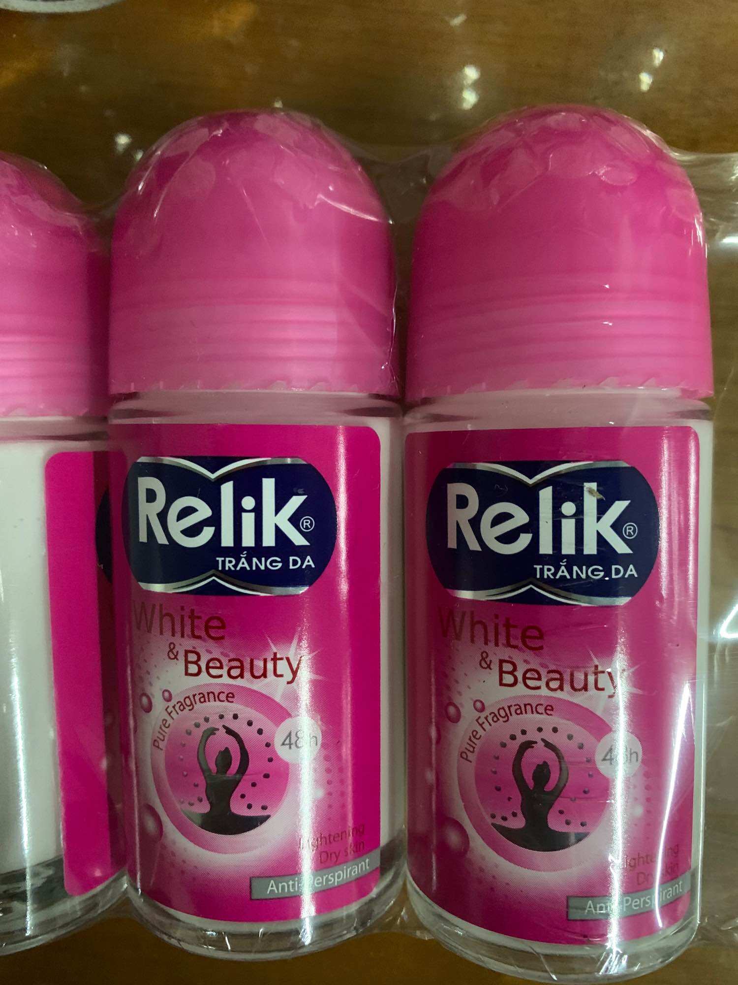 Lăn khử mùi trắng da RELIK white&beauty 50ml