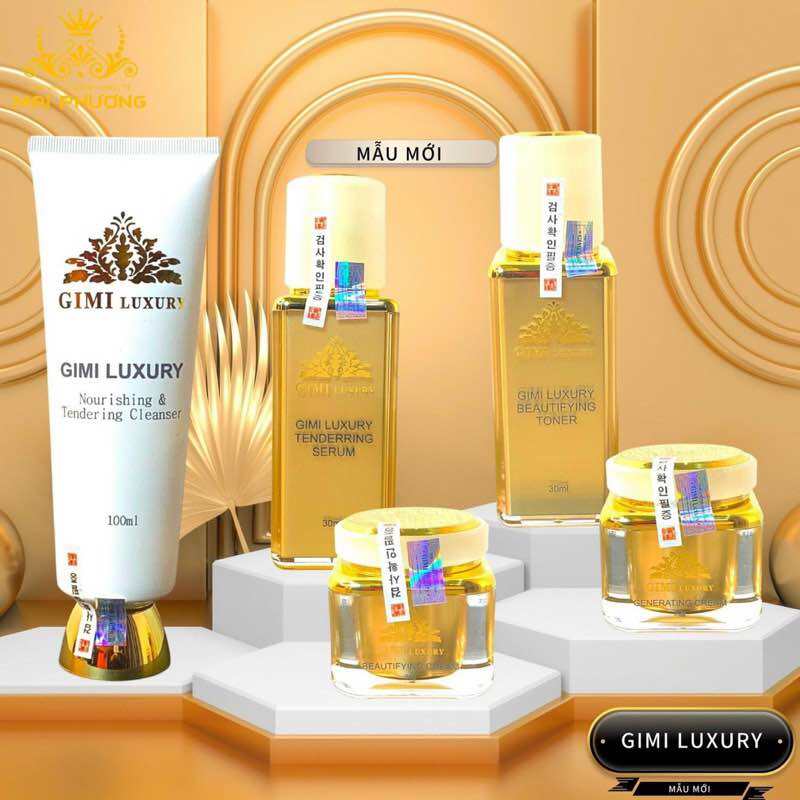 bộ gimi luxury gold mẫu mới