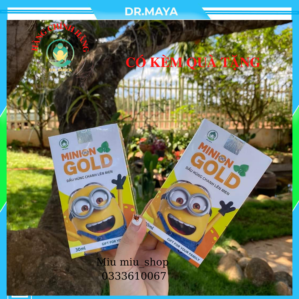 Combo 2 lọ dầu húng chanh minion