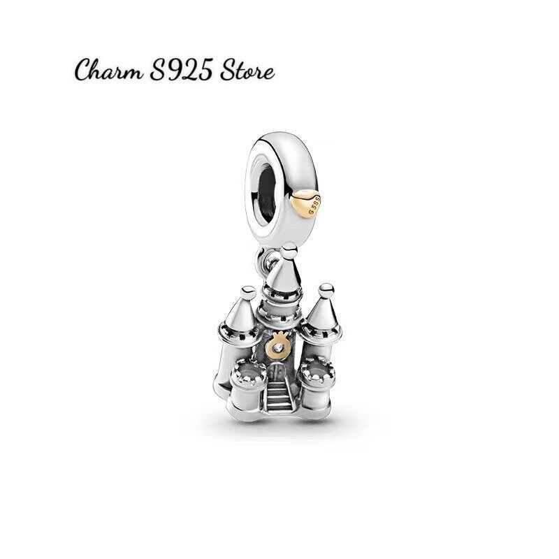 PAN ALE CHARM TREO LÂU ĐÀI BẠC S925 CAO CẤP
