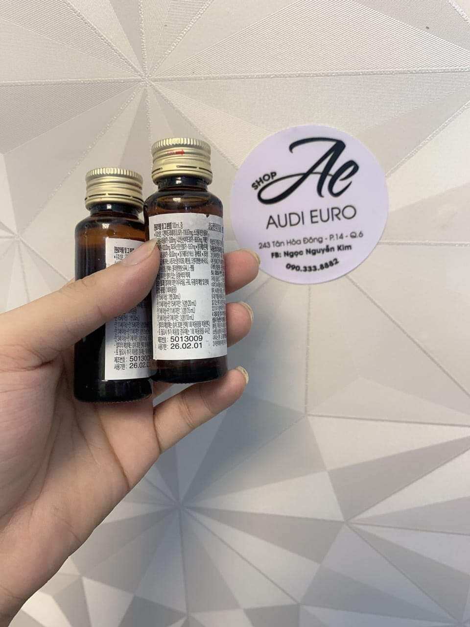 SET 2 CHAI THUỐC CHỐNG SAY XE HÀN QUỐC
