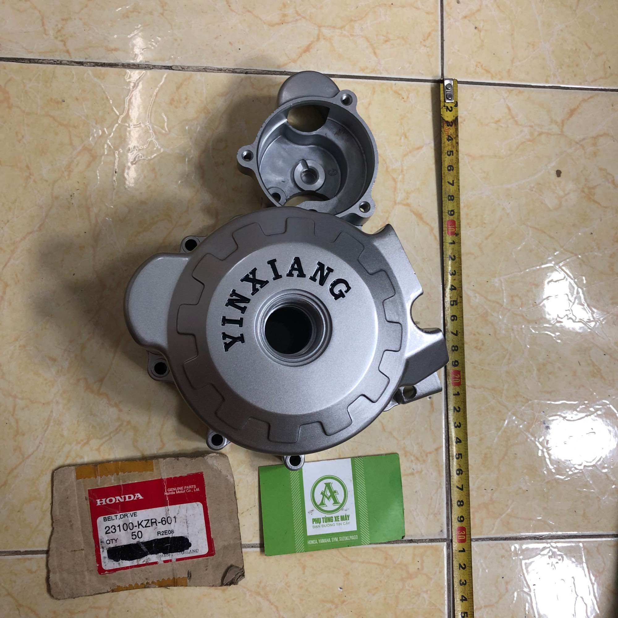 Lốc Đề / Lốc Nồi xe Lôi ( ba gác ) cho máy 200cc Yinxiang Màu Bạc
