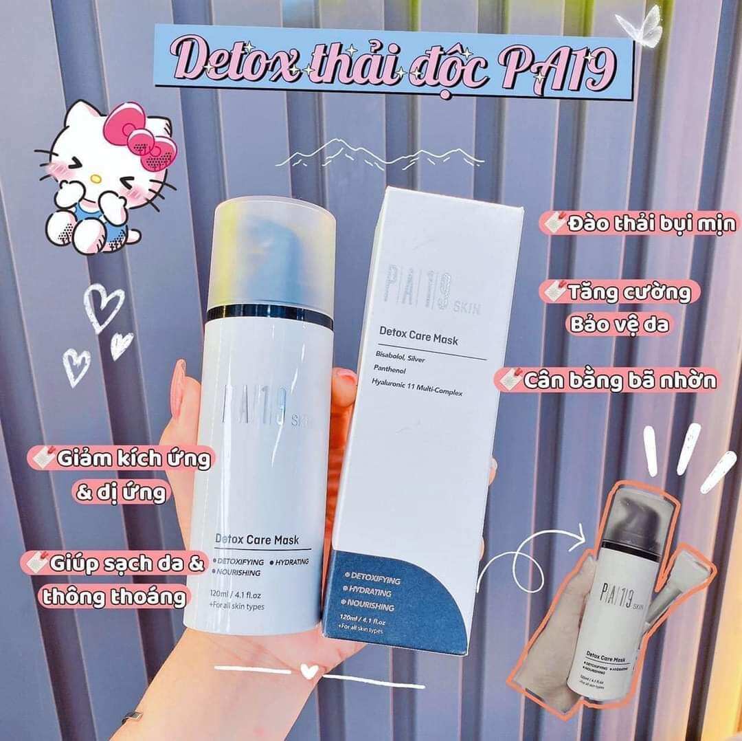 Mặt Nạ Thải Độc PA19 Detox Care Mask