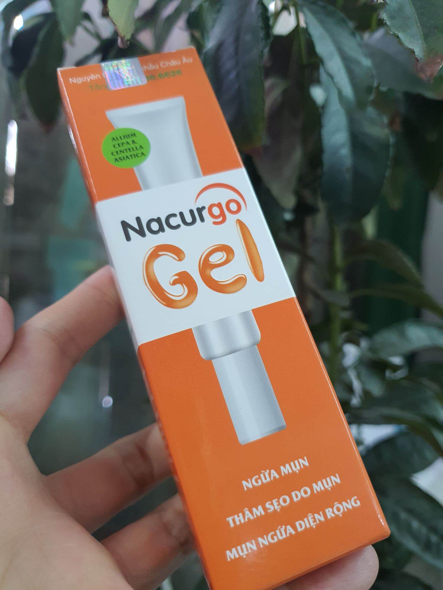 Gel ngừa mụn và thâm sẹo mụn Nacurgo Gel 20g - Đông Anh Pharmart