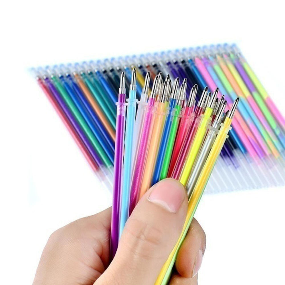24 Màu Sắc Bút Gel Màu Nước Nạp Lại 5ml Văn Phòng Trường Học Văn Phòng Phẩm Vật Dụng Đánh Dấu Đường Viền Vườn