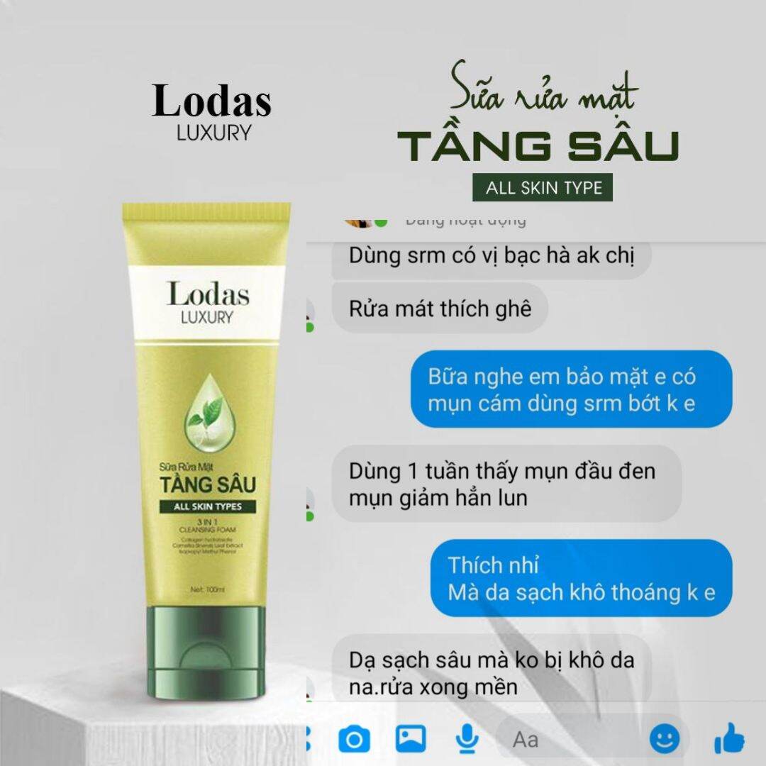 SỮA RỬA MẶT TẦNG SÂU 3IN1