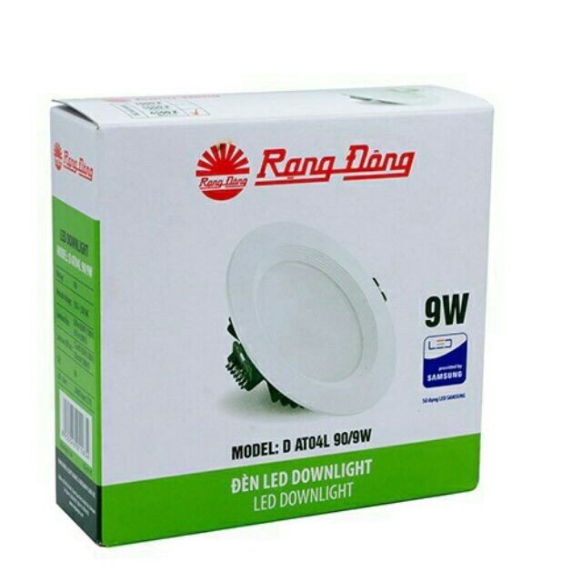 Đèn led âm trần Rang đông 9W đổi màu