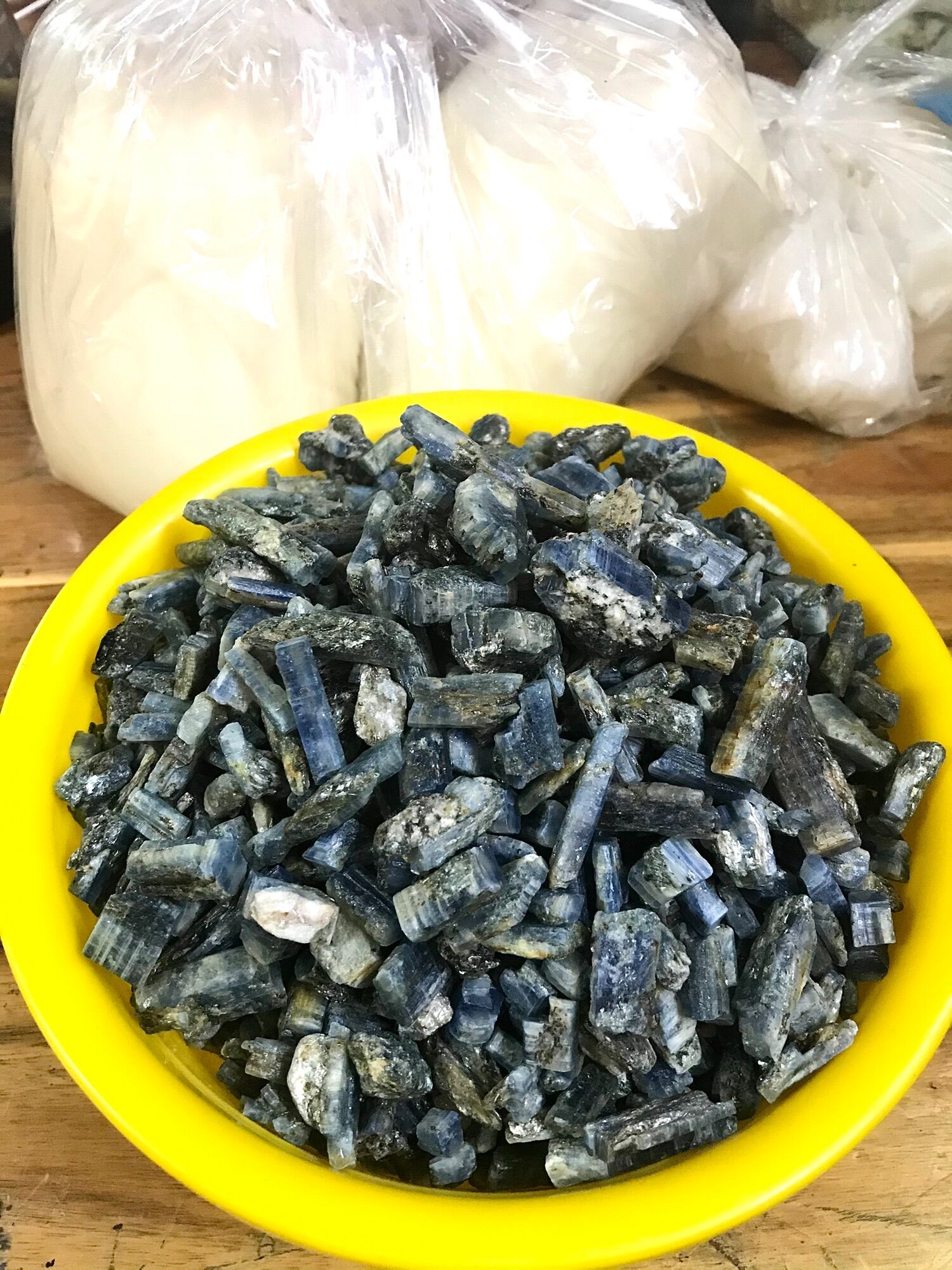 Set 30/50/100 gam đá thô thanh tẩy Kyanite