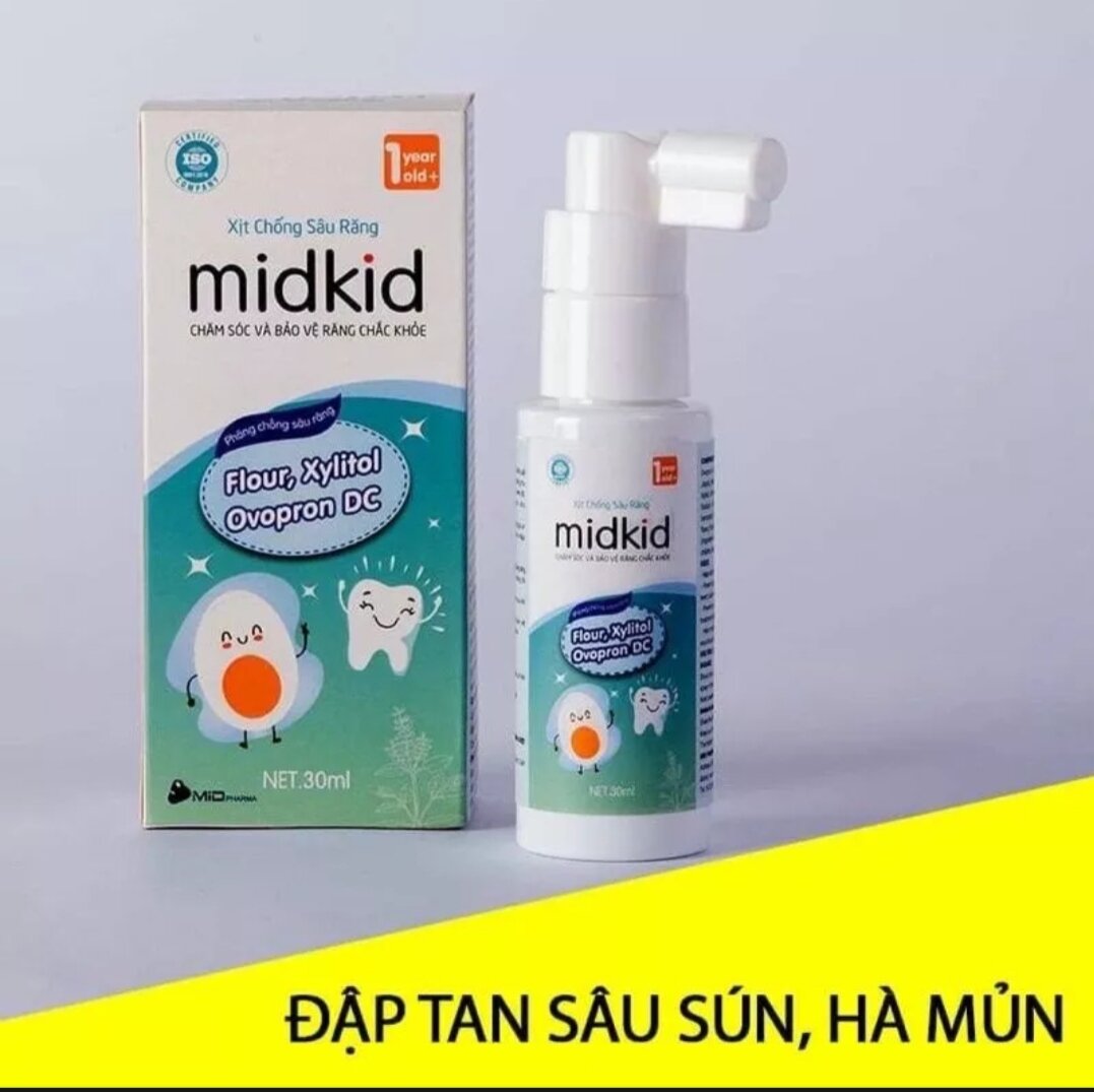 Xịt chống sâu răng