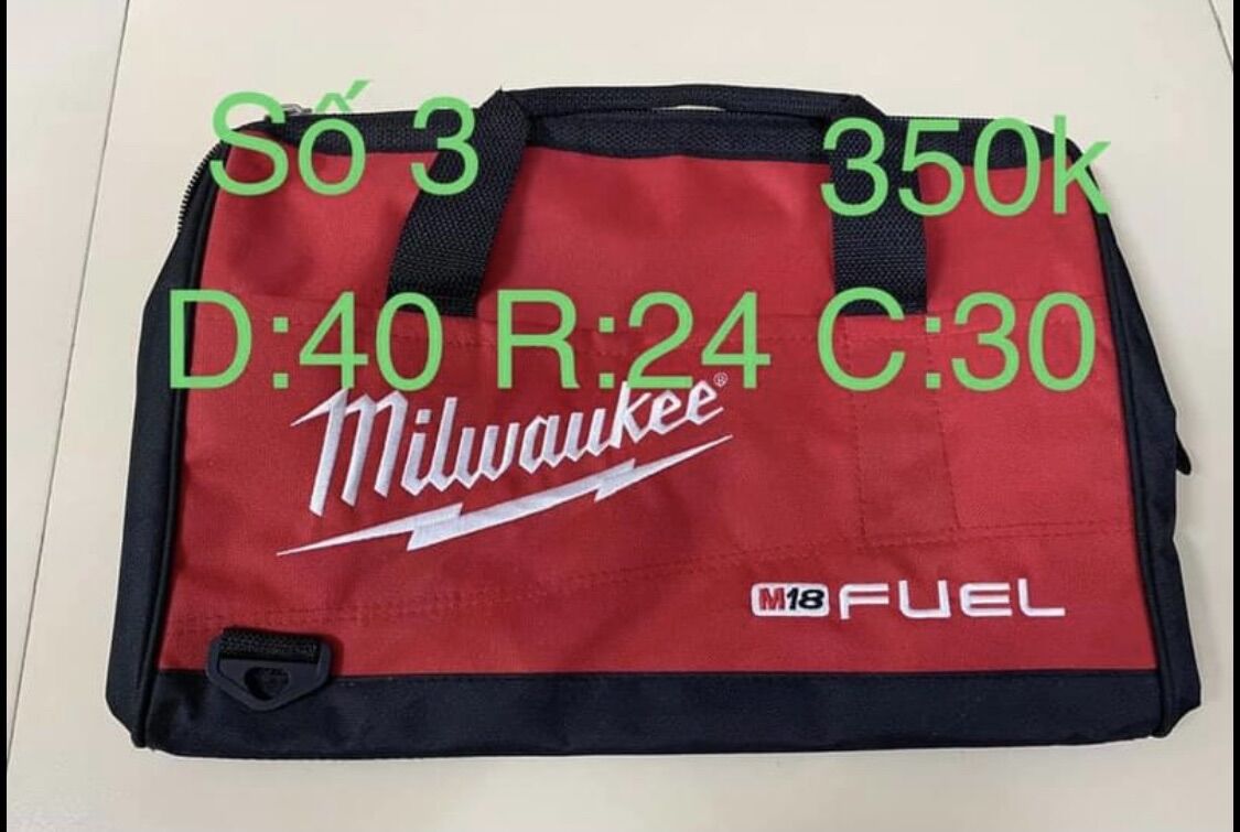 Túi milwaukee m18 đựng công cụ