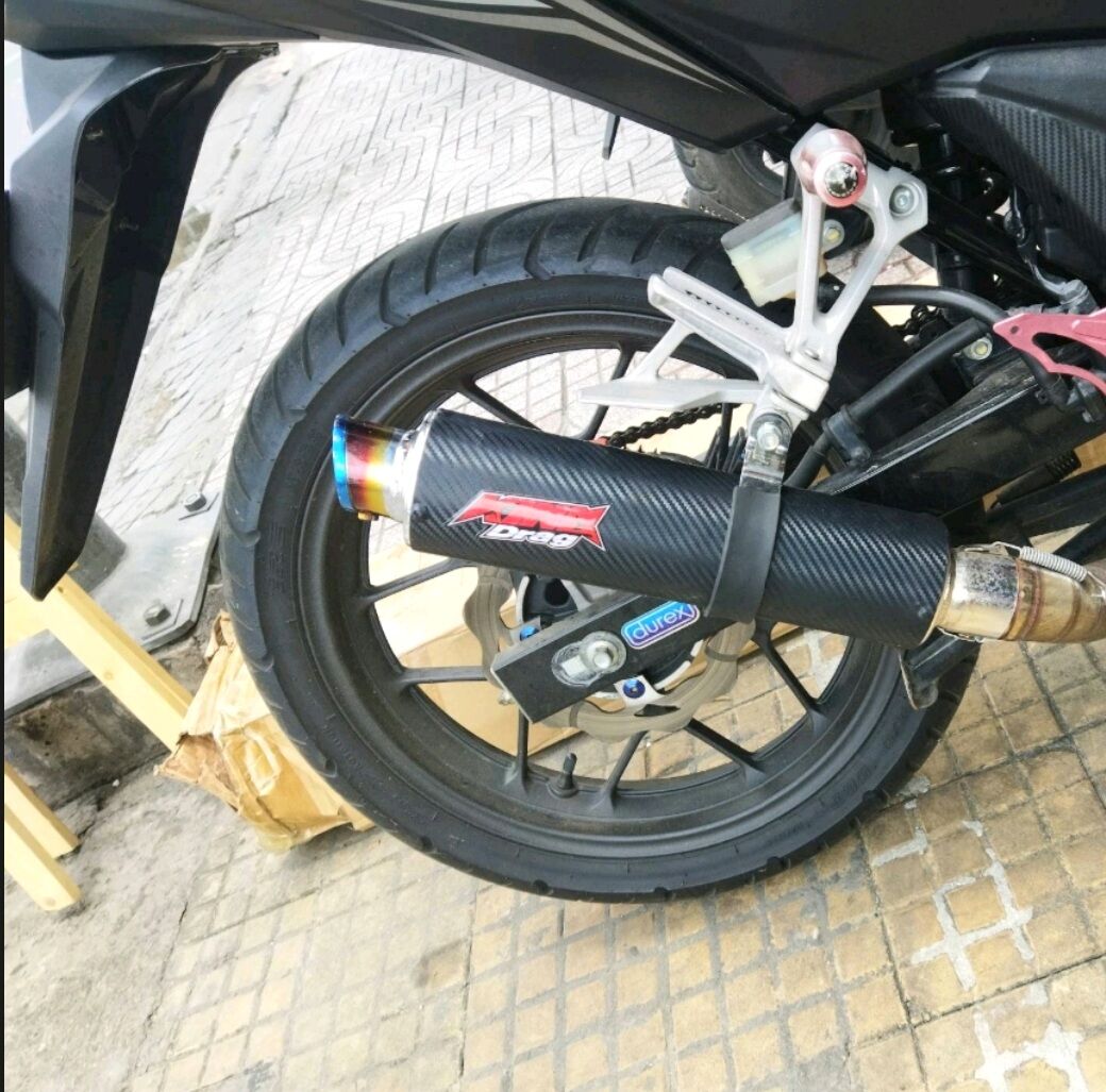 Pô KING DRAG bọc cacbon mỏ titan.