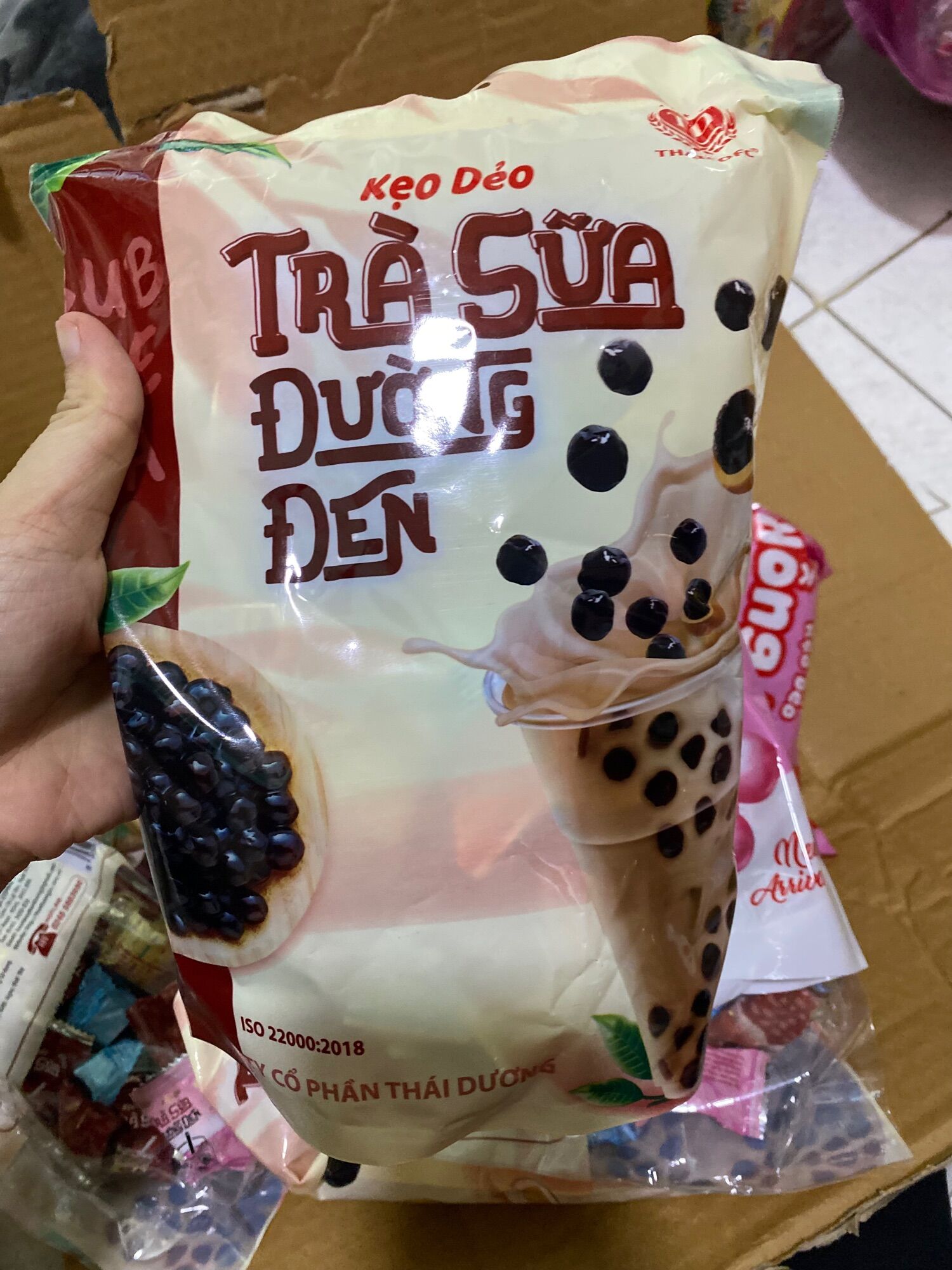 [HOT]KẸO DẺO TRÀ SỮA TRÂN CHÂU (NGẪU NHIÊN)