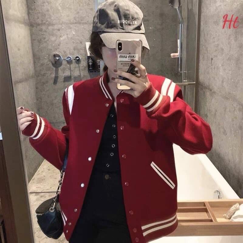 Áo Bomber bóng chày đa màu
Áo khoác nam nữ chất liệu: nỉ cotton