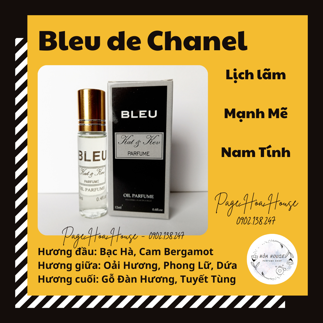 Nước hoa Kat & Kev dạng lăn 12ml - Cho Nam & Nữ
