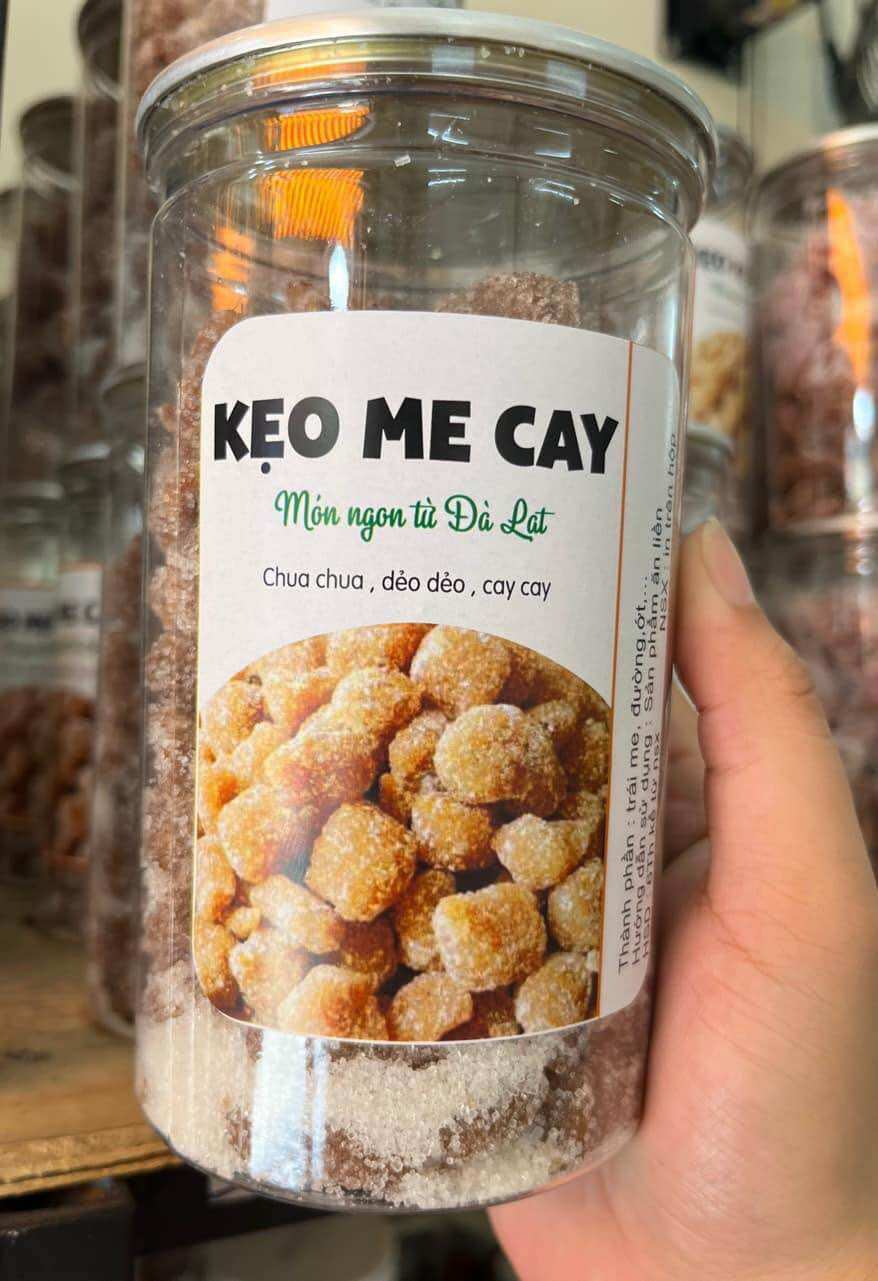 KẸO ME CAY - HŨ PET 400G