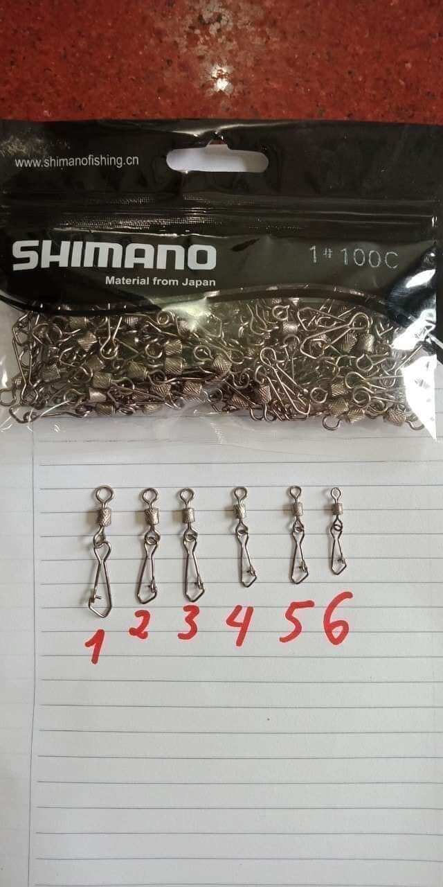 Combo 50c khóa link 1 vòng shimano câu cá cao cấp - loại 1