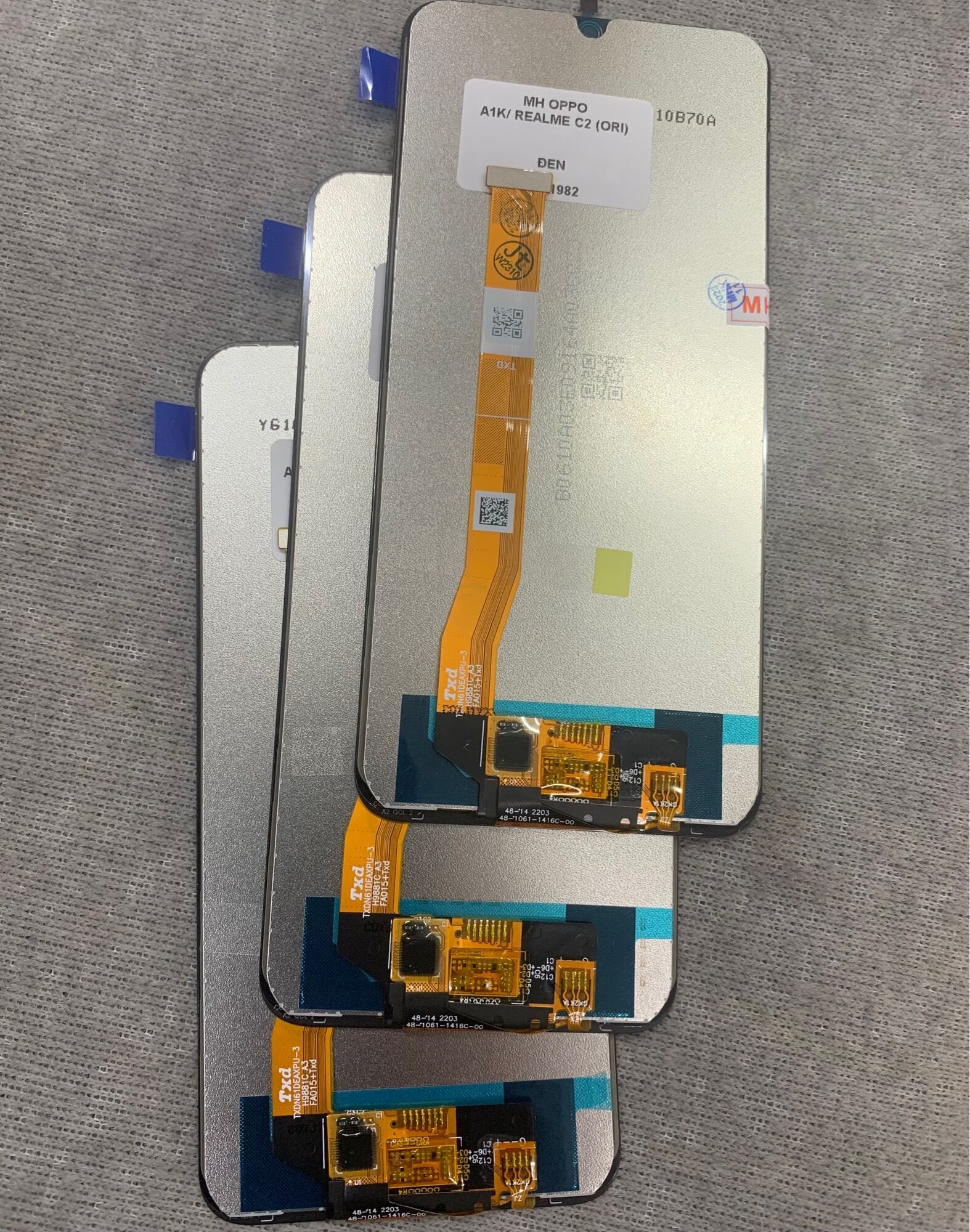 Màn hình oppo A1k dùng chung realme C2 zin new.