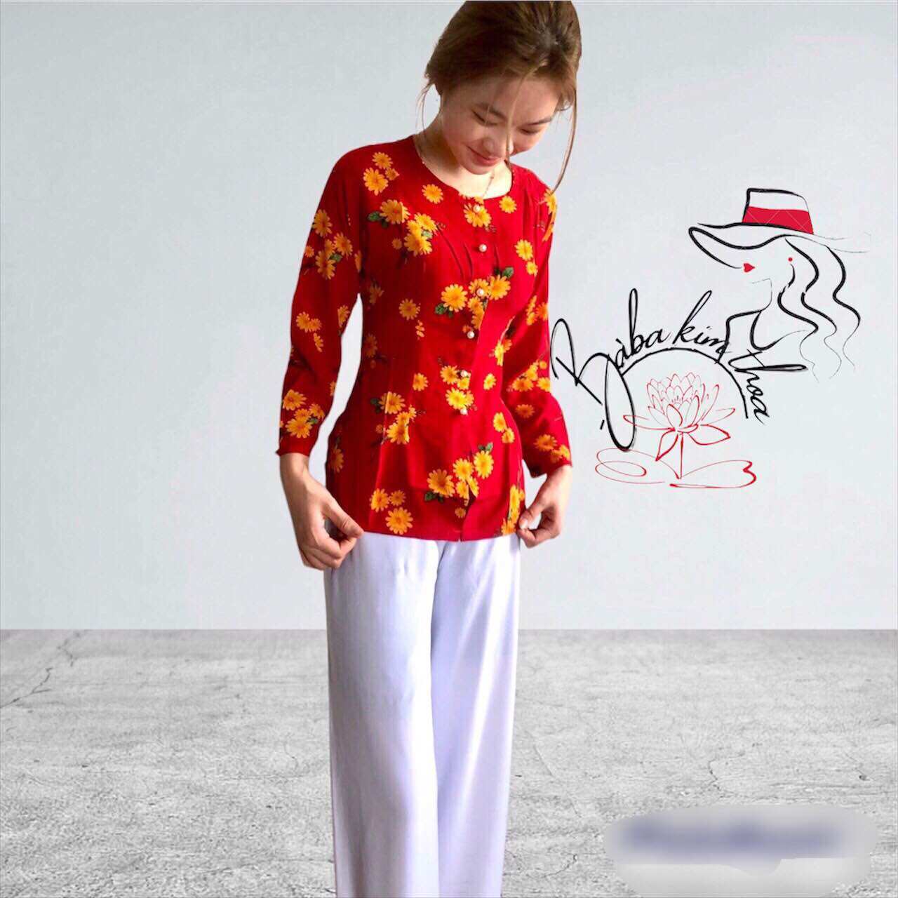 Áo Bà ba nữ đẹp - chất lụa