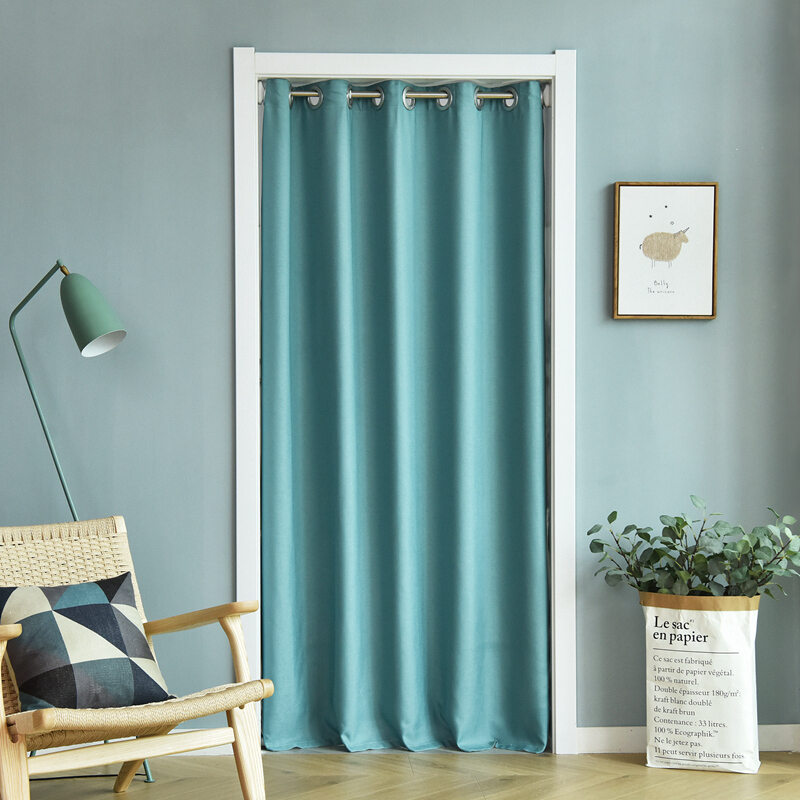 Rèm Cửa Không Đục Lỗ Rèm Ngăn Cách Chắn Gió Điều Hòa Rèm Lối Đi Phòng Thử Đồ Nhà Bếp Phòng Khách Phòng Ngủ Chống Gió Lạnh