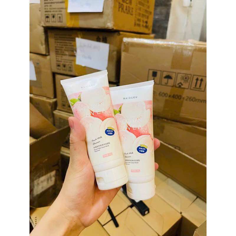 Sữa rửa mặt hương đào 100g của noro trắng sáng mịn da