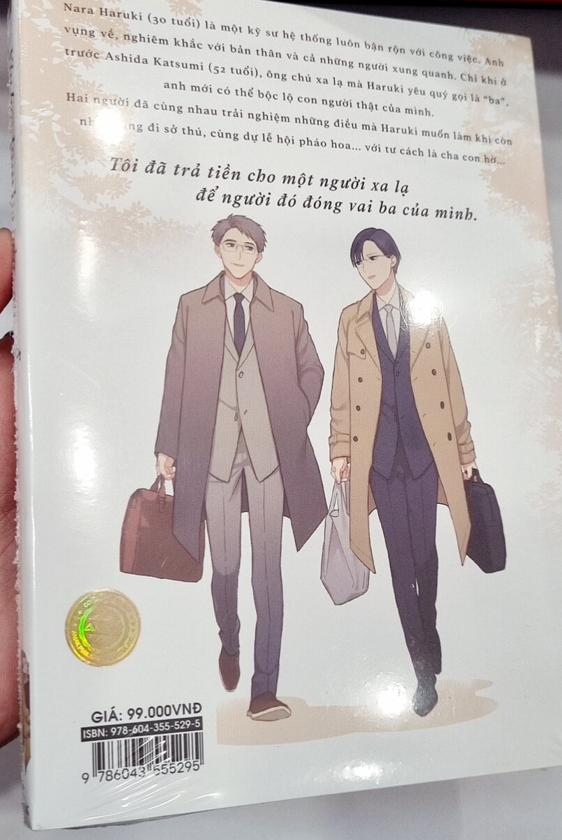 XIN HÃY LÀM BA CỦA CON. Hint BL. dễ thương. (Bản Việt, bản Nhật new 96%)