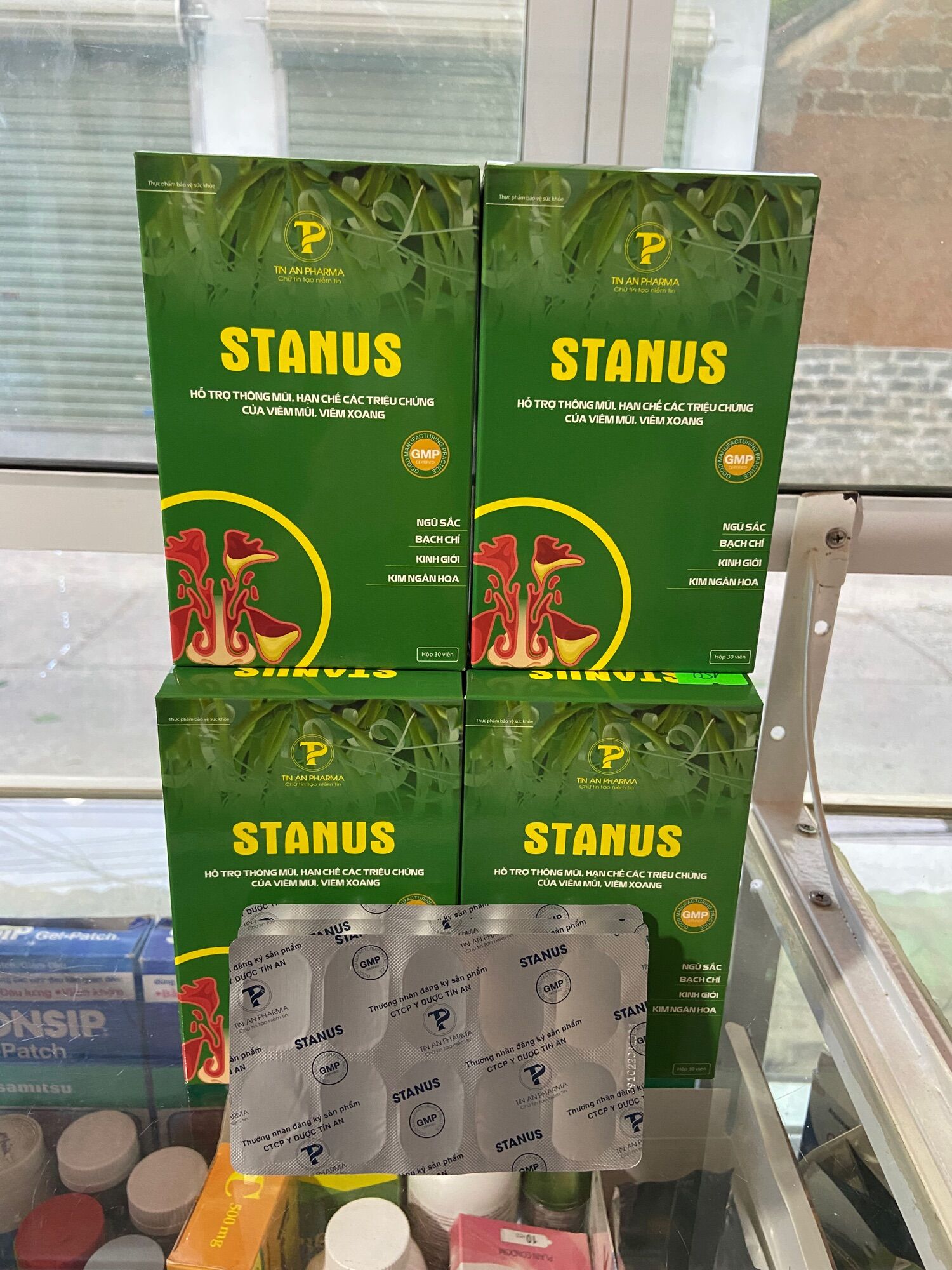 (CHÍNH HÃNG ) Stanus - Hỗ Trợ Thông Mũi, Giảm Nghẹt Mũi.