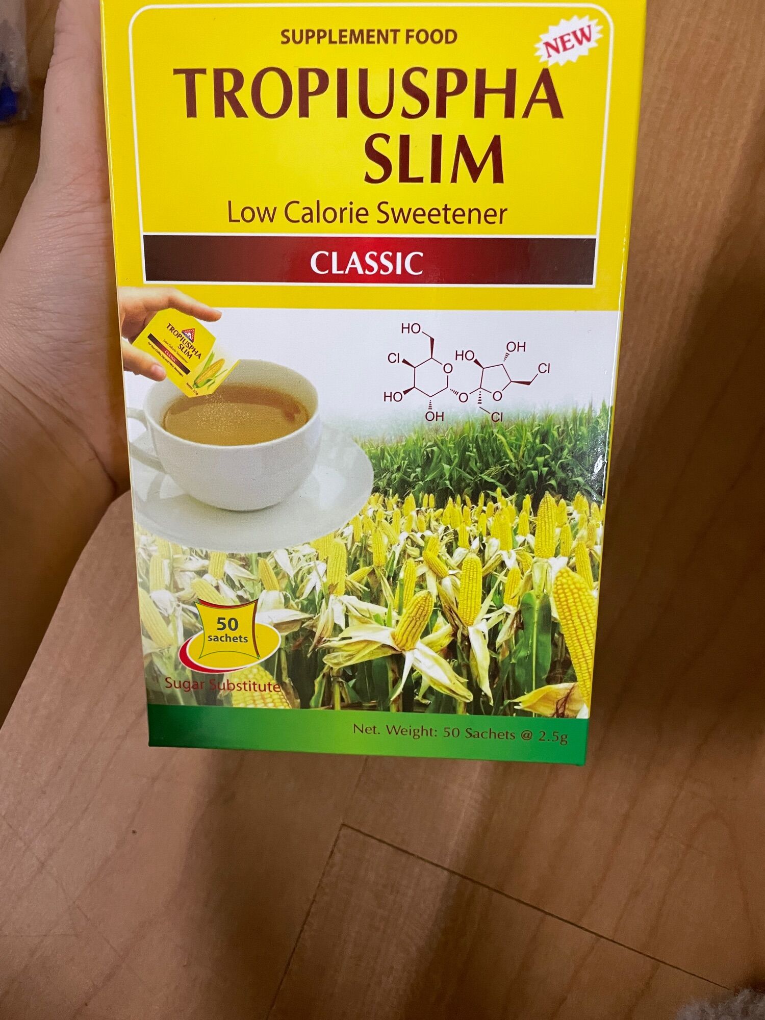 ĐƯỜNG BẮP ĂN KIÊNG CORN SLIM HỘP 50 GÓI