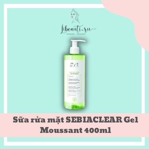 Sữa rửa mặt svr da nhạy cảm 400ml