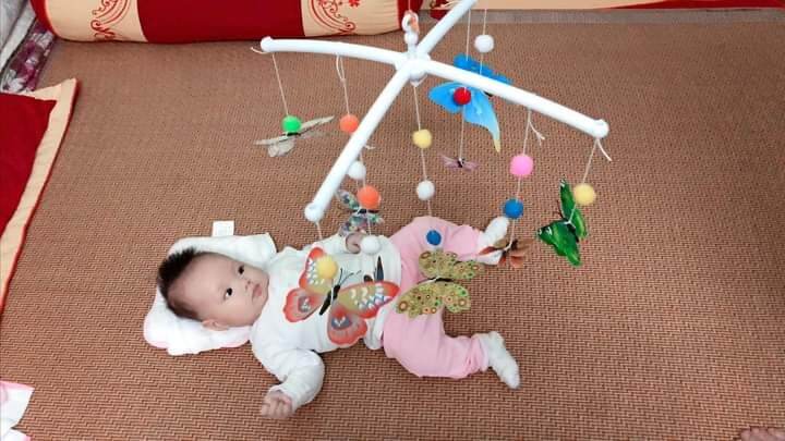 🐰bộ treo nôi bướm  chuyển  động🐔