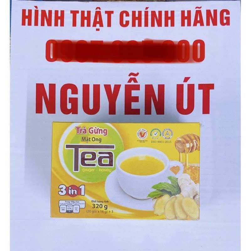 Trà gừng mật ong thanh bình hộp 20 gói x 16g