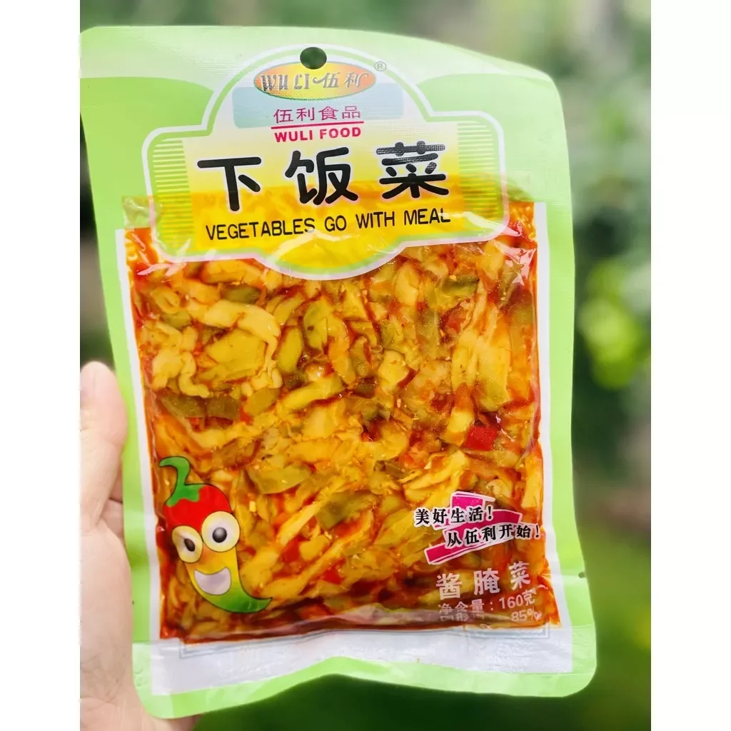 củ cải giòn cay tứ xuyên 160g
