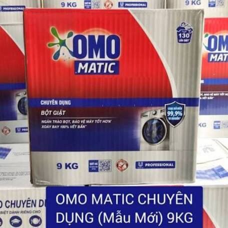Bột giặt omo chuyên dụng 9kg gồm 2 bịch x 4,5kg. - cam kết chính hãng