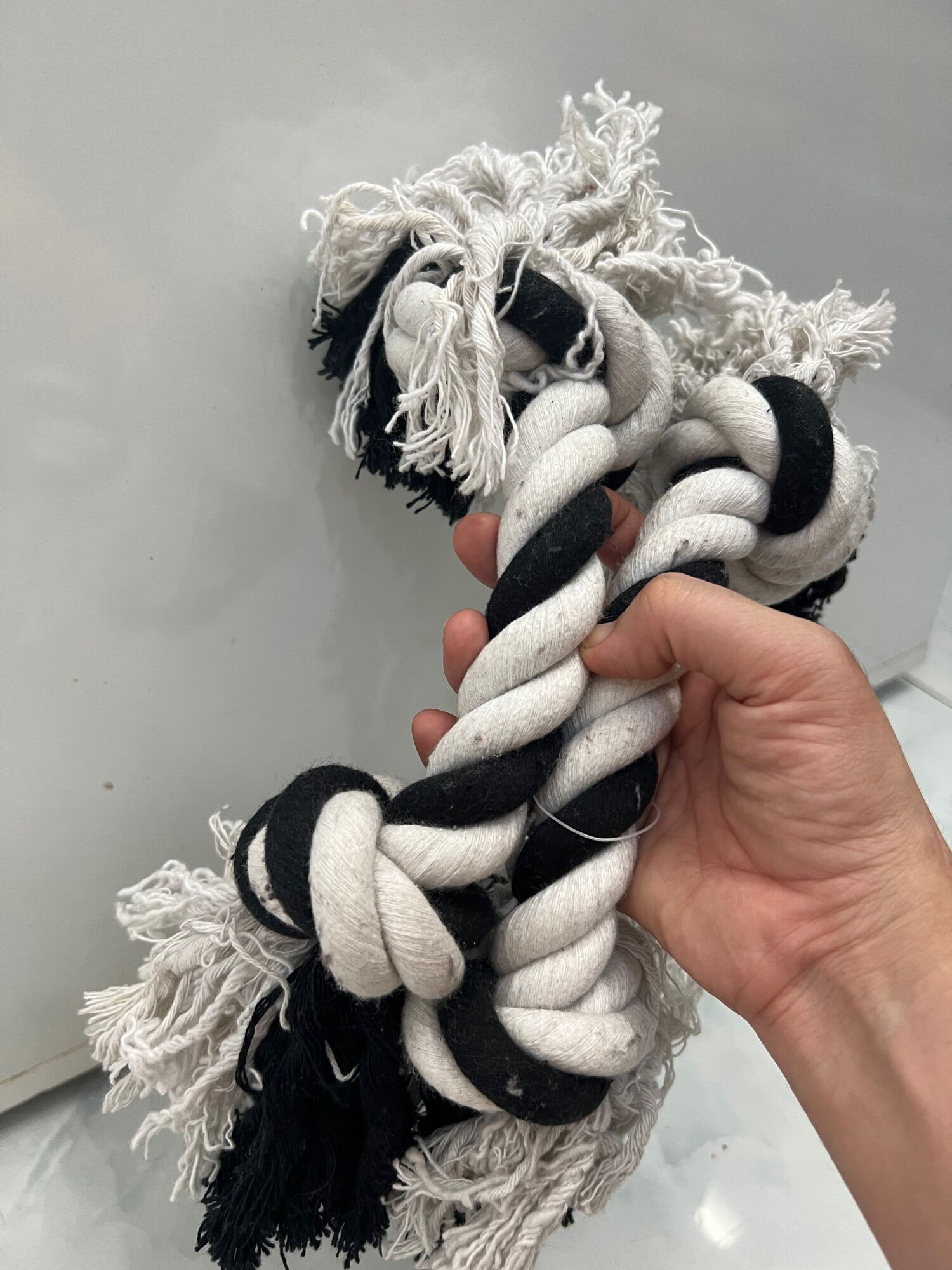 Dây bện thừng đồ chơi chó tập nhai siêu to 35cm