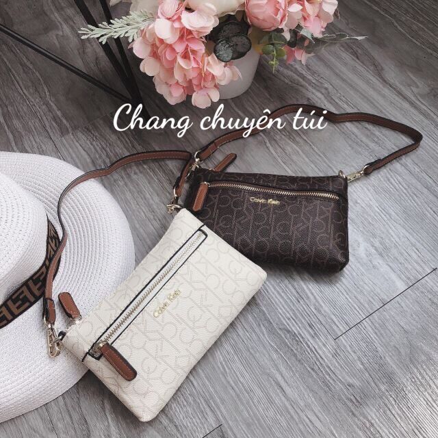 [HCM]Túi nữ Ck kẹp nách đeo chéo kèm 2 dây đẹp (ảnh thật), túi nữ , túi xách nữ, túi đeo chéo, túi nữ hot