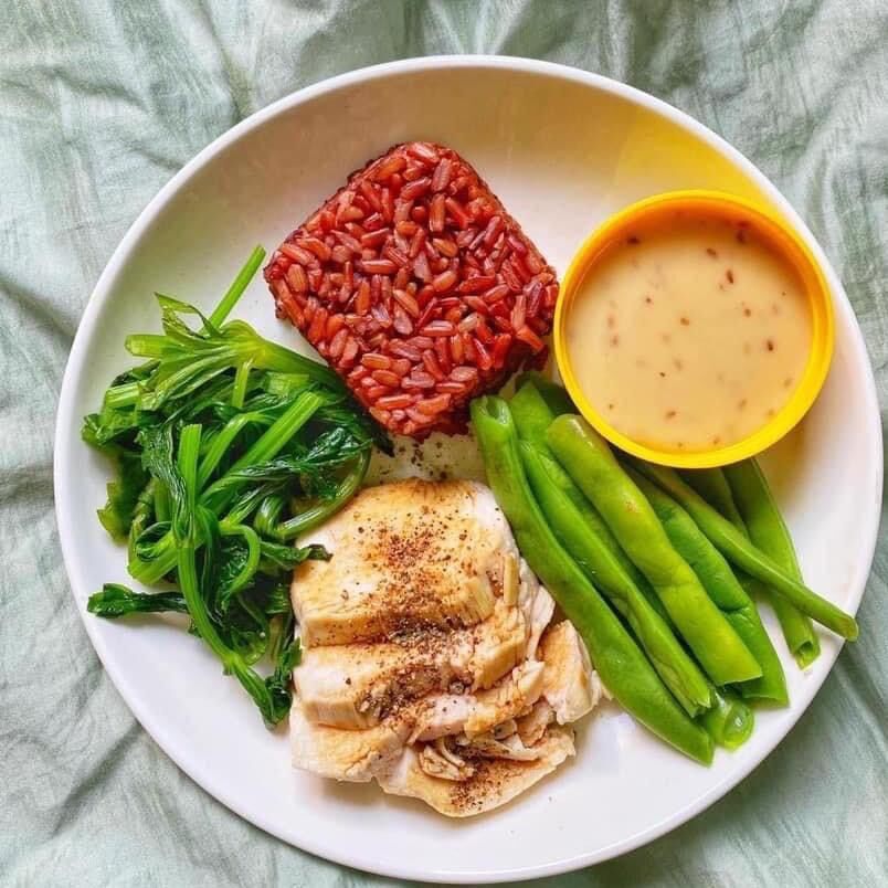 Combo 2kg gạo lứt đỏ dẻo điện biên ăn kiêng,giảm cân