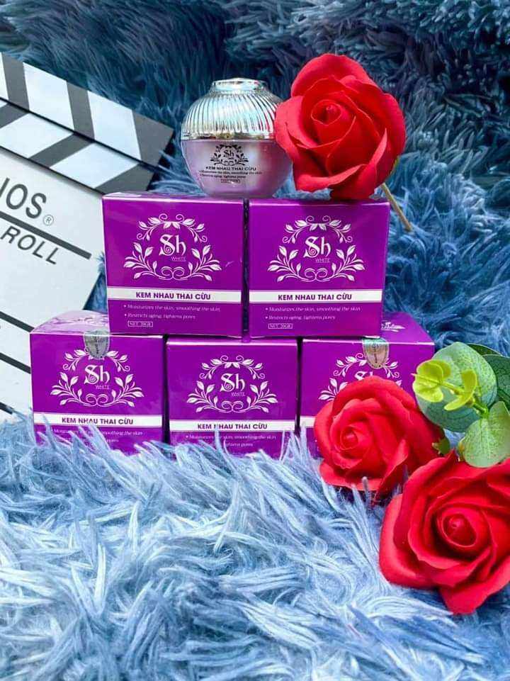 Kem nhau thai cừu (Mỹ Phẩm SH White) Combo 5 hộp