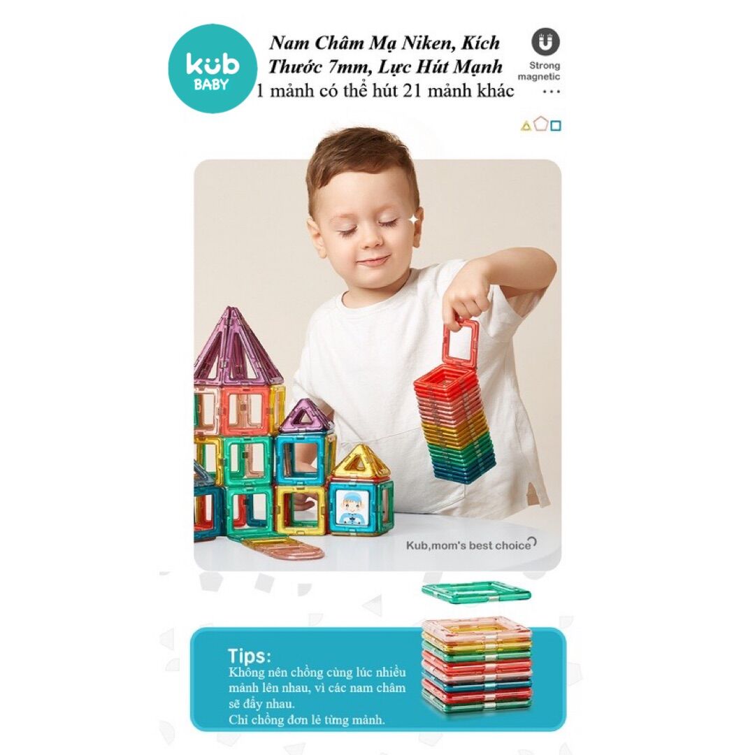 Xếp hình Nam Châm Magnetic Blocks