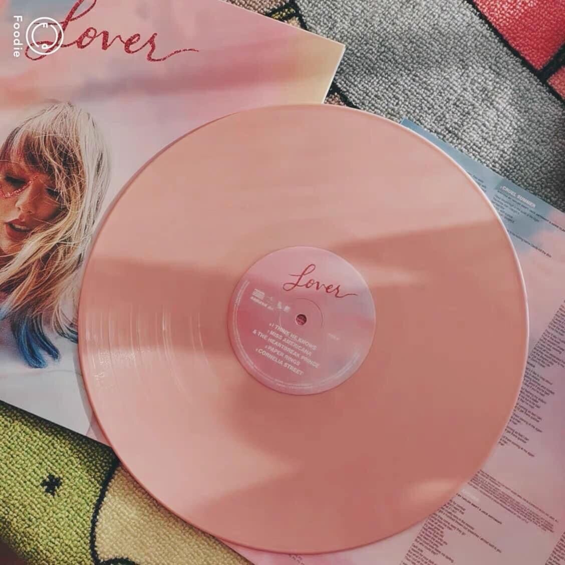 Đĩa nhạc than Taylor Swift Lover 12 inch