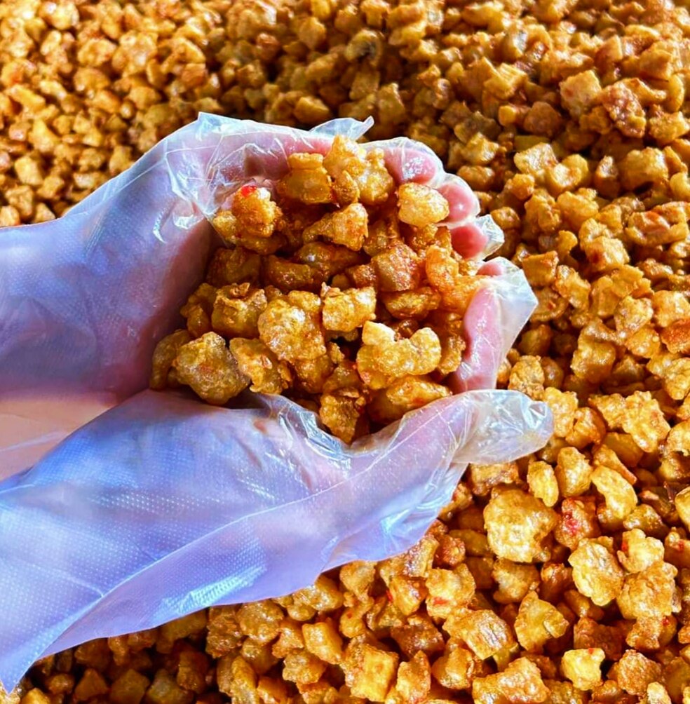 Tóp Mỡ Sấy Cháy Tỏi - Siêu Ngon 100G