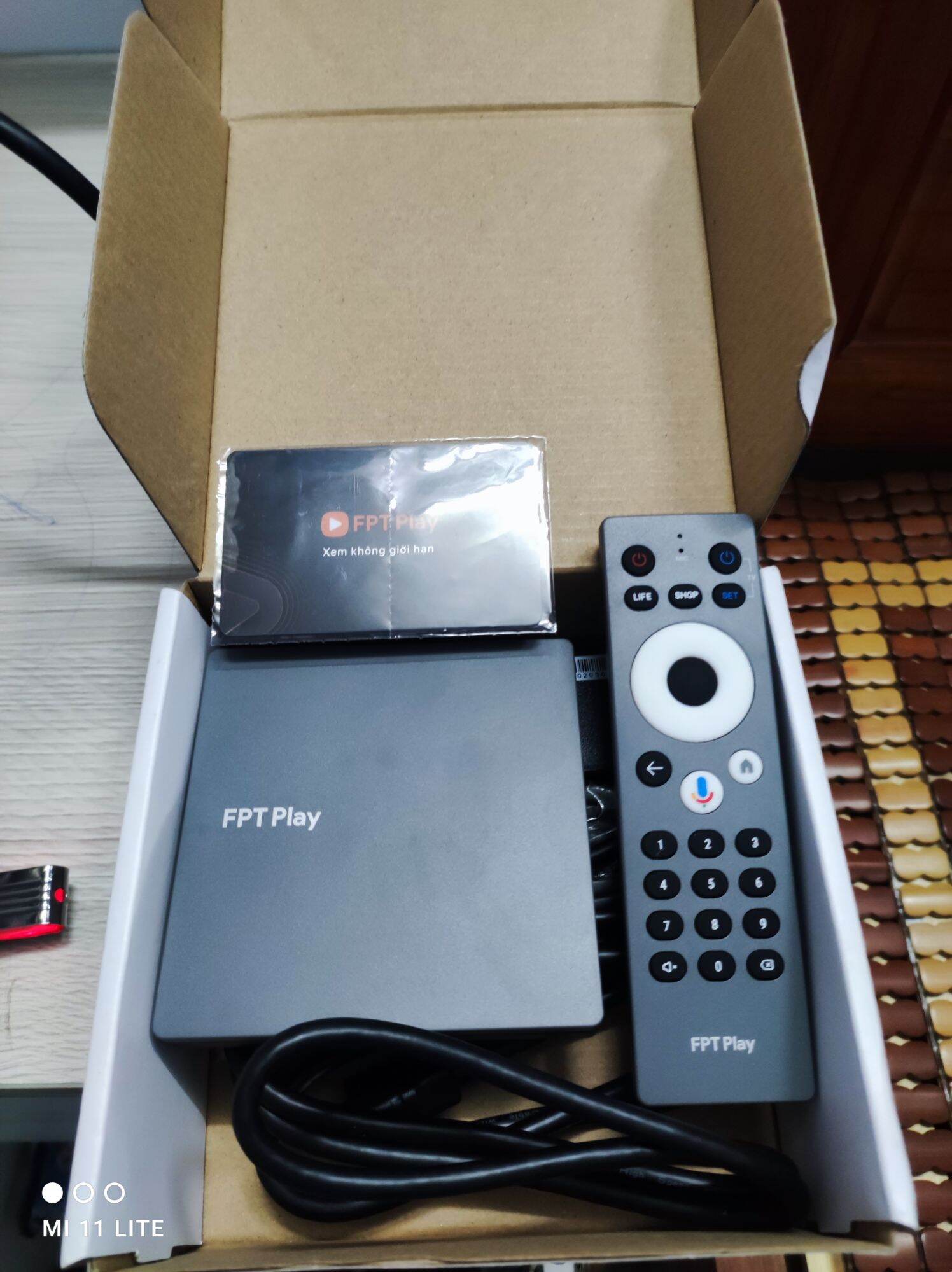 Fpt play box 2023 T650, chạy Rom ngoài không liên quan nhà mạng,ko mât cước thuê bao hang tháng,xem TV mien phí,thể thao,bóng đá các giai quôc tê,trong nươc,youtube ko quang cáo,full hộp