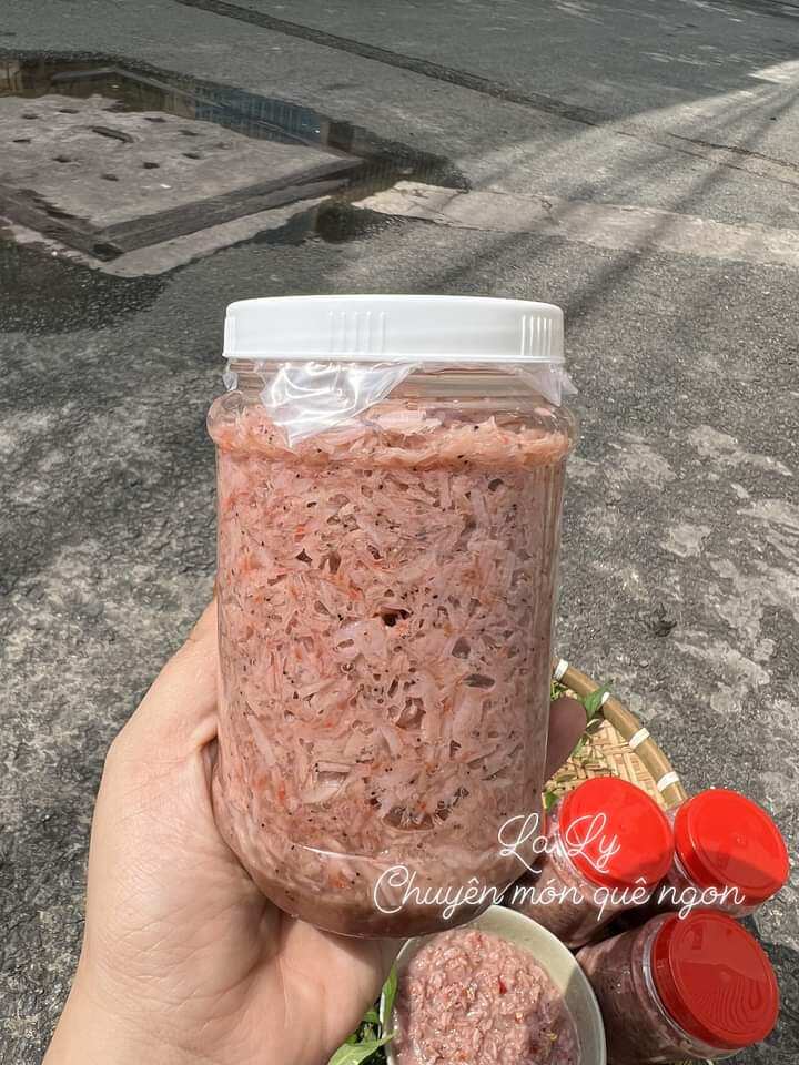 mắm tép chua